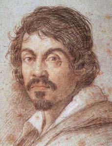 Ottavio Leoni, Ritratto del Caravaggio, Firenze, Biblioteca Marucelliana